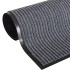Felpudos de PVC 4 unidades gris 90x60
