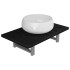Conjunto de muebles de baño 2 piezas cerámica