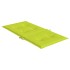 Cojín silla jardín respaldo bajo 4 uds tela Oxford verde