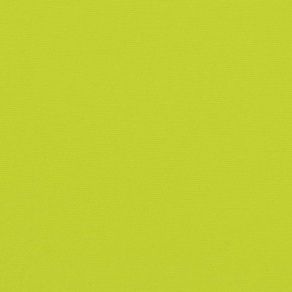 Cojín silla jardín respaldo bajo 4 uds tela Oxford verde