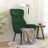 Sillón de relax de tela verde