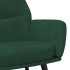 Sillón de relax de tela verde