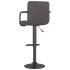Taburete de cocina tela gris