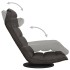 Silla de suelo giratoria tela gris