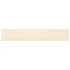 Paneles de pared 12 uds terciopelo color crema 90x15 cm 1,62
