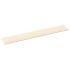Paneles de pared 12 uds terciopelo color crema 90x15 cm 1,62