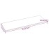 Paneles de pared 12 uds tela gris claro 90x30 cm 3,24