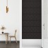 Paneles de pared 12 uds cuero sintético negro 90x30 cm 3,24