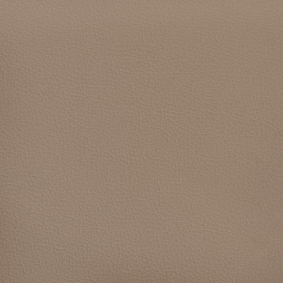 Paneles pared 12 uds cuero sintético capuchino 90x30 cm 3,24