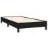 Estructura de cama sin colchón tela negro 90x200