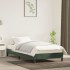 Estructura cama sin colchón terciopelo verde oscuro 100x200