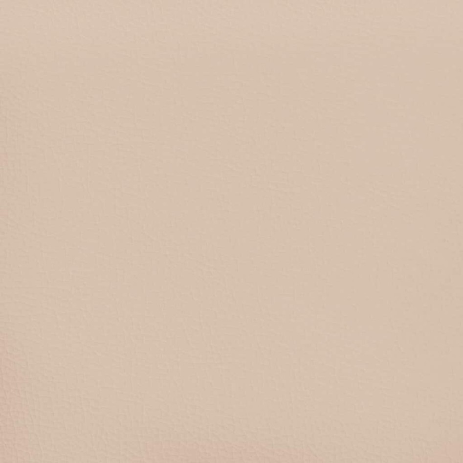 Estructura de cama con cabecero sin colchón capuchino 90x190