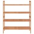 Zapateros madera maciza nogal 2 unidades 69x27x41