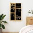 Espejo con joyero de pared 30x8,5x90