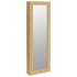 Espejo con joyero de pared 30x8,5x90