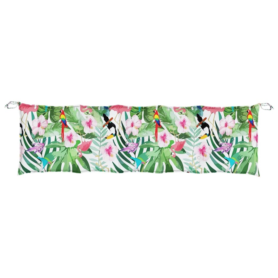 Cojines banco de jardín 2 uds tela Oxford