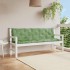 Cojines de banco de jardín 2 uds tela Oxford estampado de