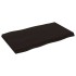 Tablero mesa madera tratada borde vivo marrón 100x60x(2-6)