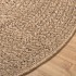 Alfombra ZIZUR apariencia de yute interior y exterior 160