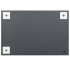 Espejos de pared rectangulares 2 unidades vidrio 60x40