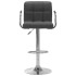 Taburete de cocina tela gris