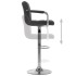 Taburete de cocina tela gris