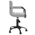 Silla de oficina giratoria de terciopelo gris