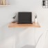 Tablero de mesa madera roble tratada marrón claro 60x50x2