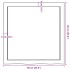 Tablero mesa madera roble tratada marrón claro 60x60x(2-4)