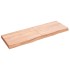 Tablero mesa madera roble tratada marrón claro 120x40x(2-6)