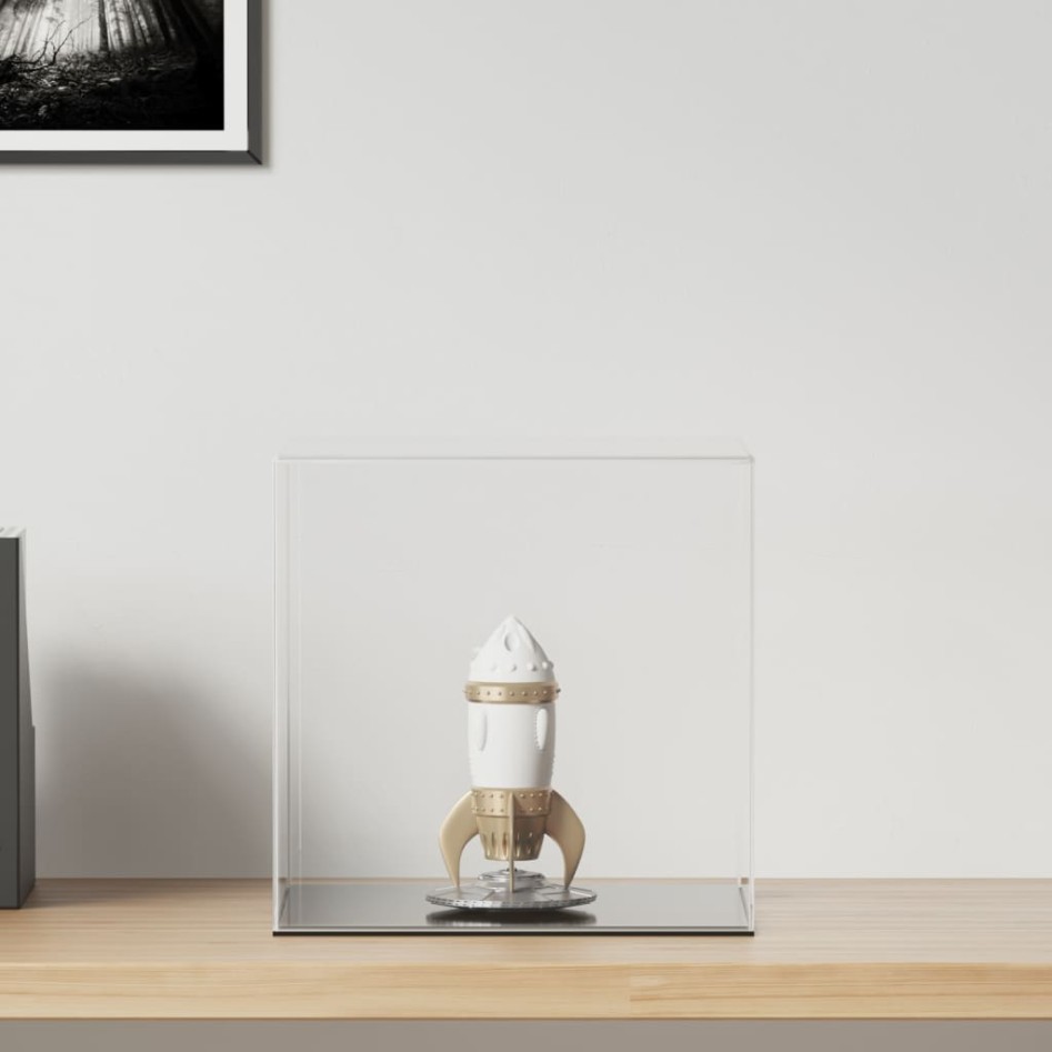 Caja de exposición acrílico transparente 30x30x30