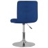 Silla de comedor giratoria tela