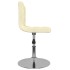 Silla de comedor giratoria tela color