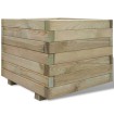 Arriate cuadrado madera 50x50x40 cm