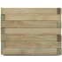 Arriate cuadrado madera 50x50x40