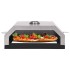 Horno de pizza con piedra de cerámica para barbacoa carbón