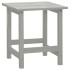 Silla con otomana y mesa jardín Adirondack abeto macizo