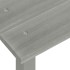 Silla con otomana y mesa jardín Adirondack abeto macizo