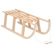 Trineo de nieve madera contrachapada 110x40x34 cm