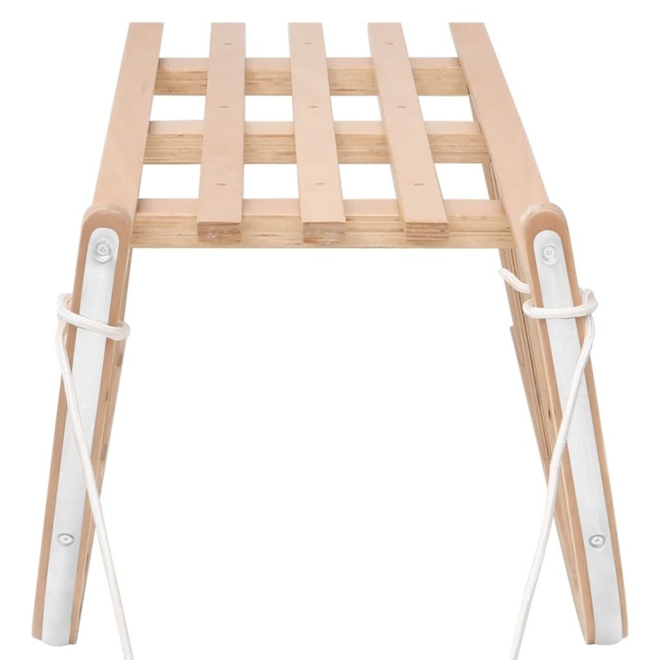 Trineo de nieve madera contrachapada 110x40x34