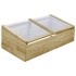 Invernadero de madera de pino impregnada 100x50x35