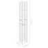 Cestas de muro de gaviones 3 uds acero galvanizado