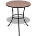 Mesa de bistro de mosaico terracota 60