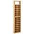 Biombo/Enrejado de 4 paneles madera maciza de abeto 161x180