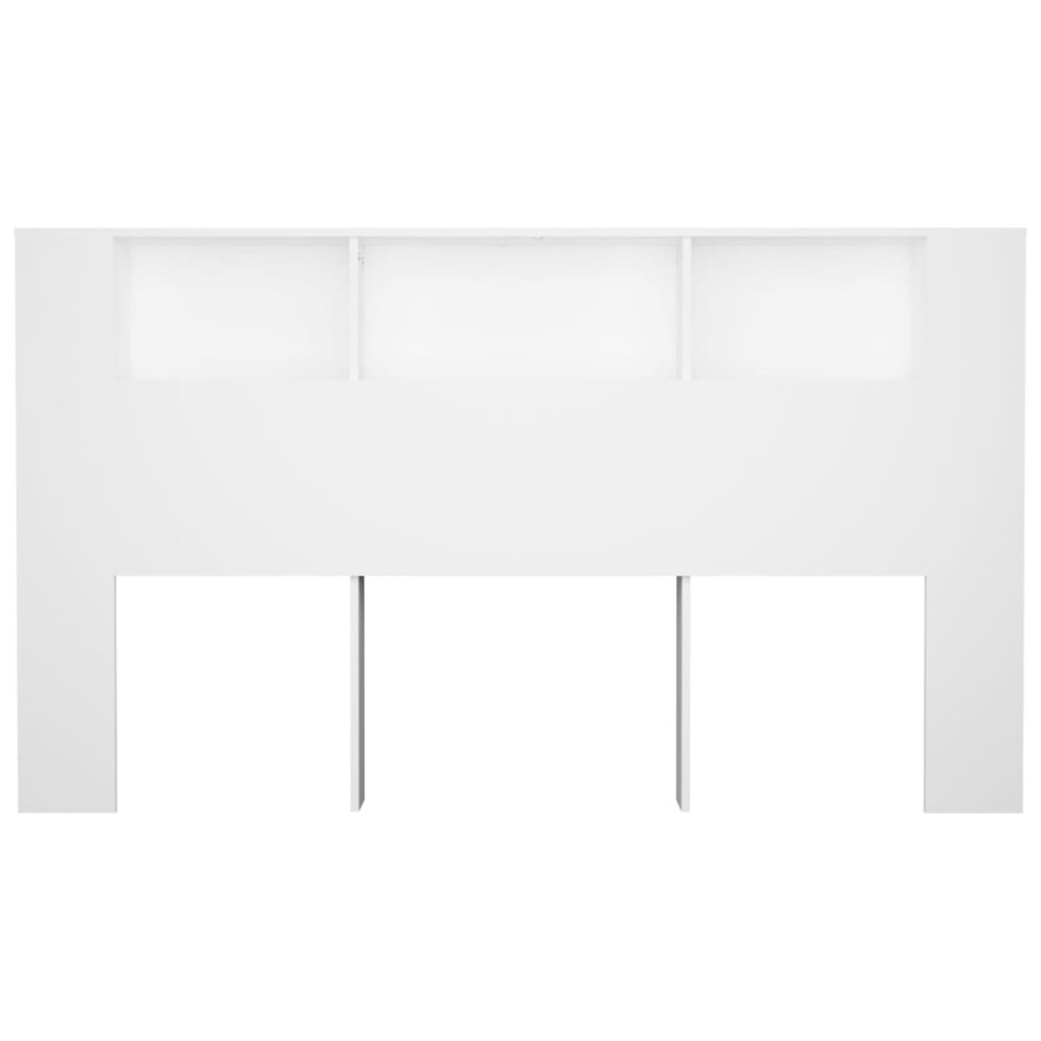 Mueble cabecero blanco 180x18,5x104,5