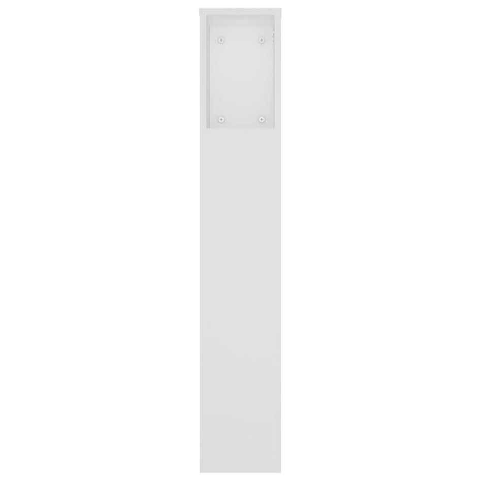 Mueble cabecero blanco 180x18,5x104,5