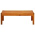 Mesa de jardín de madera de acacia maciza 85x57x29
