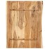 Superficie de mesa de madera maciza de acacia 80x(50-60)x2,5
