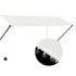 Toldo retráctil con LED color crema 300x150
