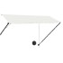 Toldo retráctil con LED color crema 300x150
